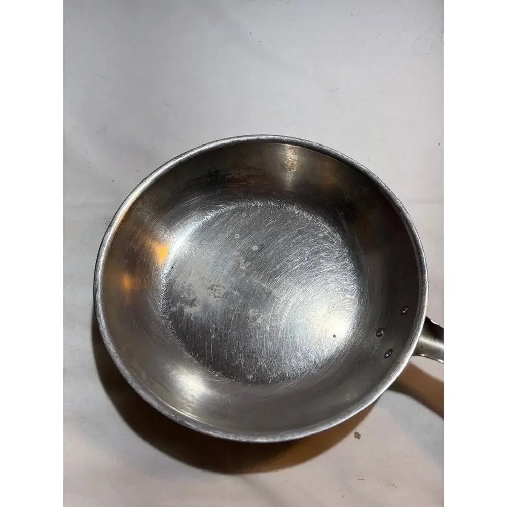 Vintage Jet-O-Matic Stainless Steel Frying Pan